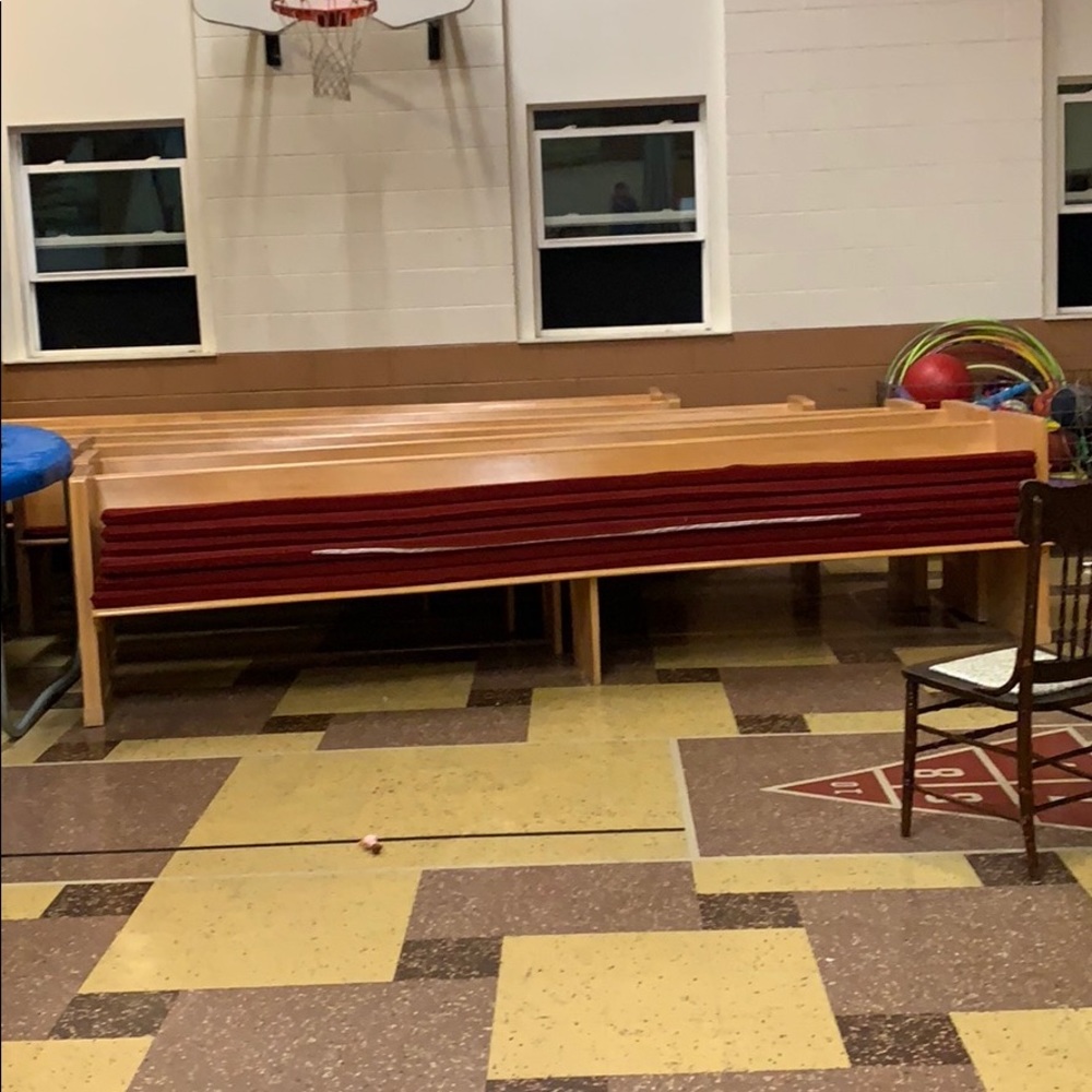 pews from a lynch church